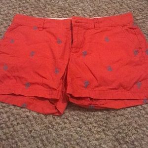 Old navy shorts with blue anchors